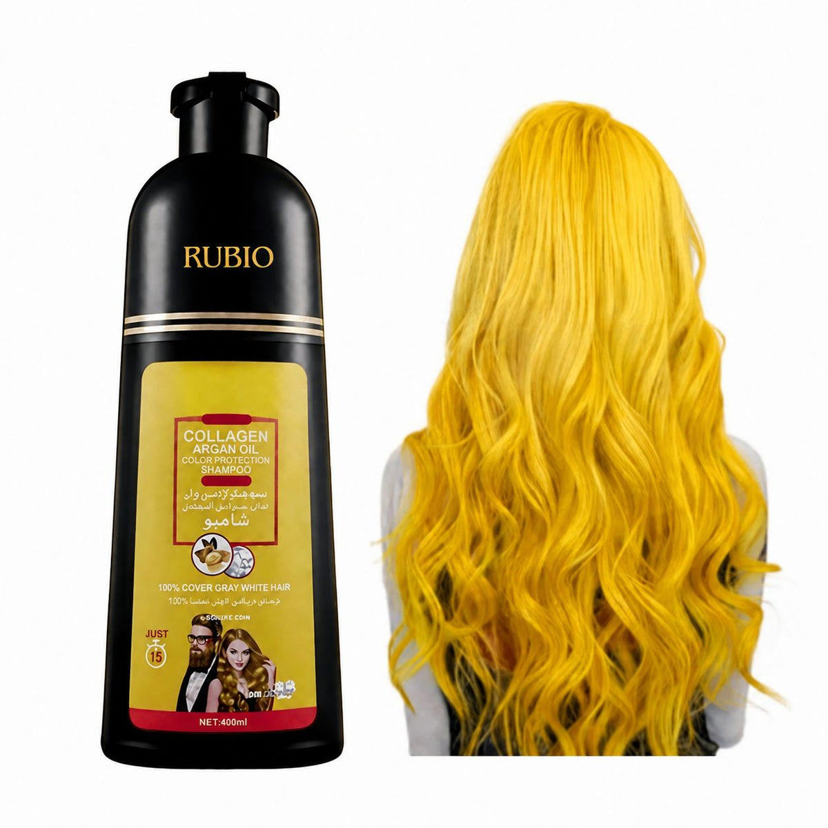 Shampoo Pinta Canas Instantáneo Dissar™ — Fórmula Orgánica Sin Amoníaco (Oferta 2x1 + Envío Gratis)