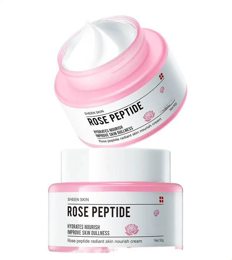 Crema Facial Hidratante Polipeptido Rosa