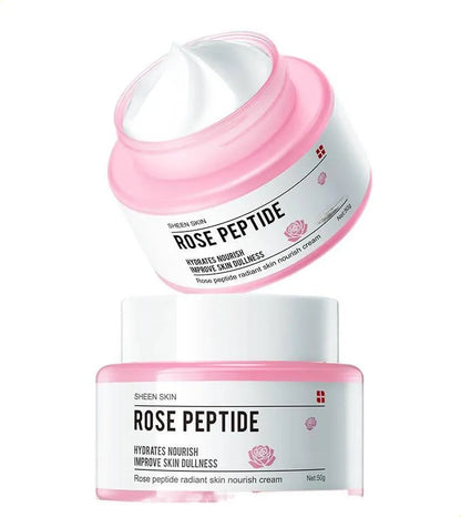 Crema Facial Hidratante Polipeptido Rosa