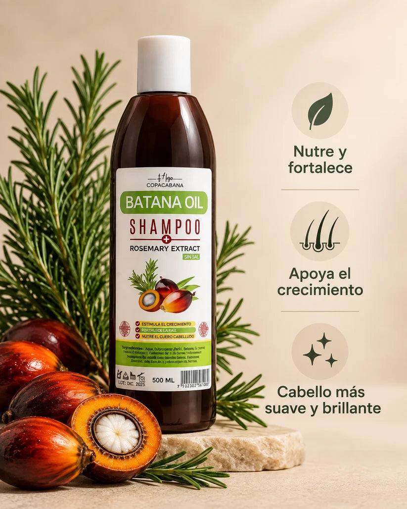 Batana Organics™ — Shampoo Estimulante Folicular & Crecimiento Capilar