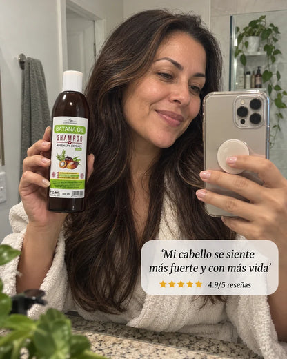Batana Organics™ — Shampoo Estimulante Folicular & Crecimiento Capilar
